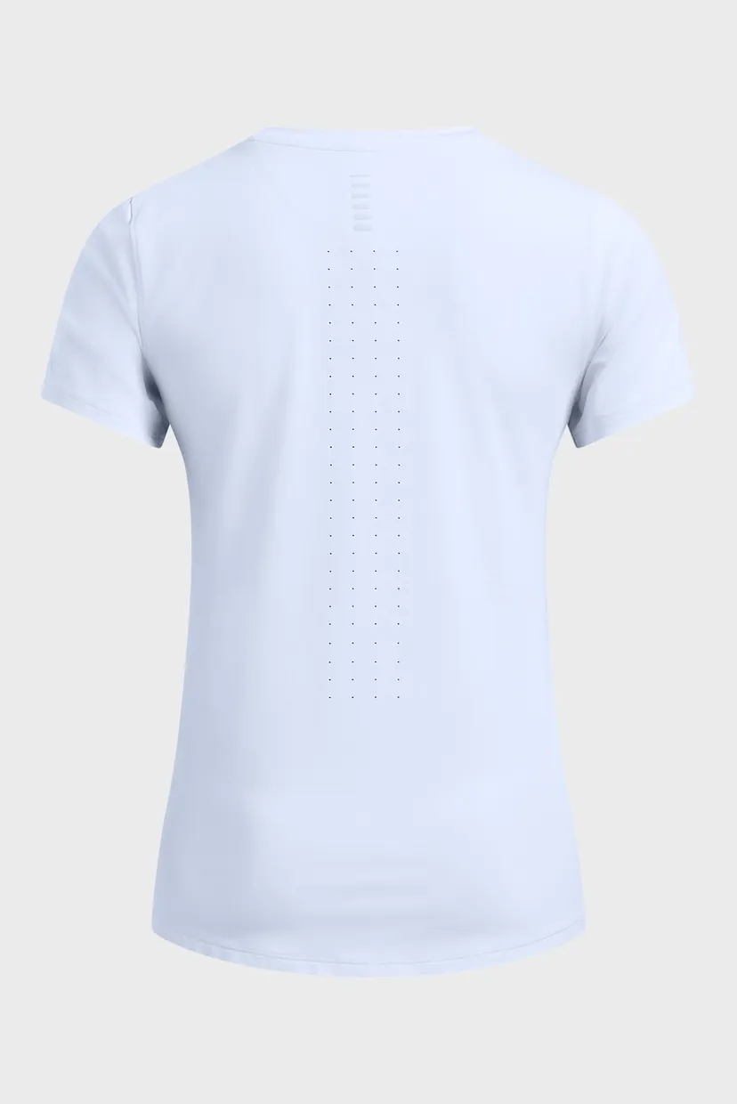 Женская голубая футболка UA Launch Elite Shortsleeve 5