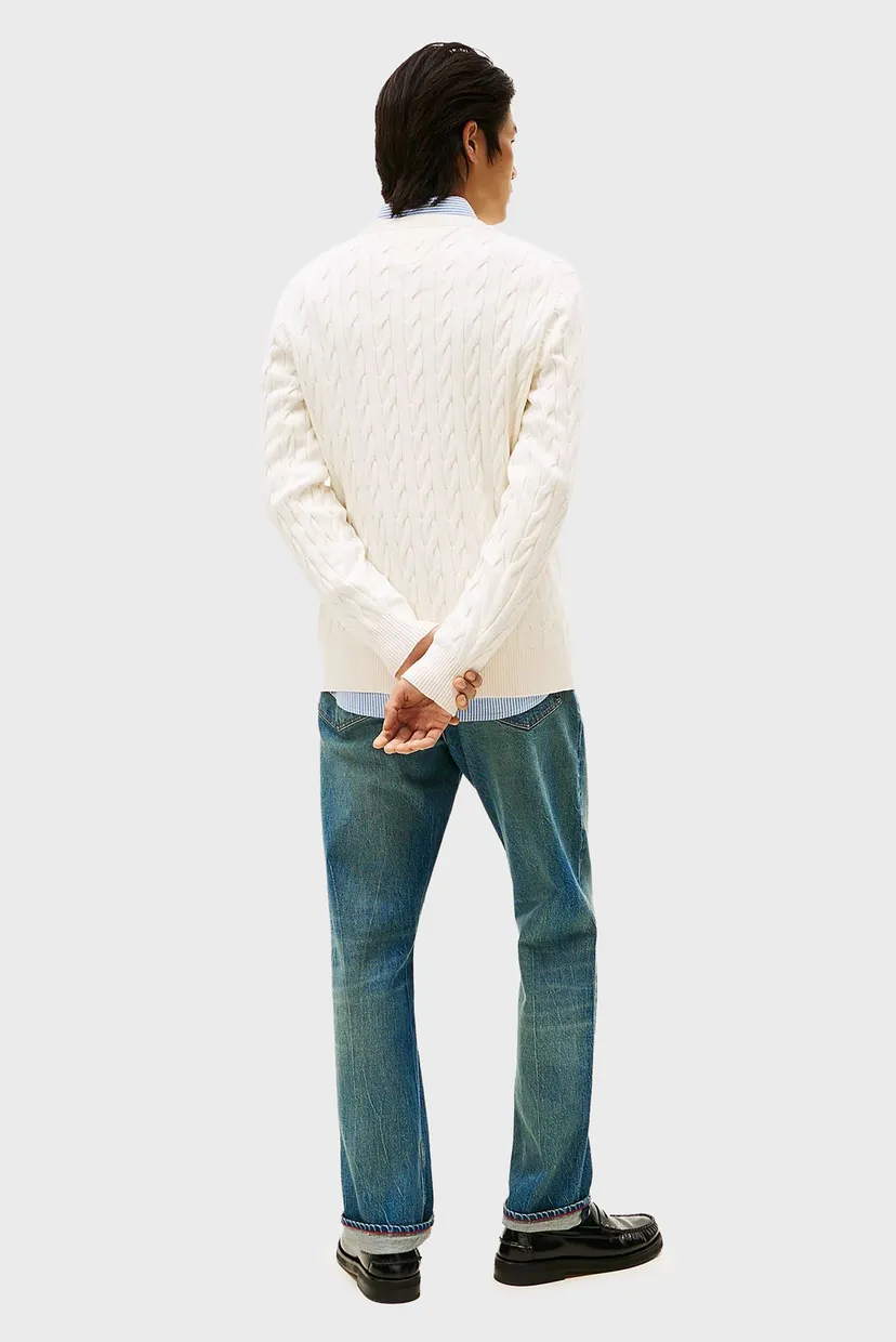 Свитер CLASSIC COTTON CABLE CREST CREW 3