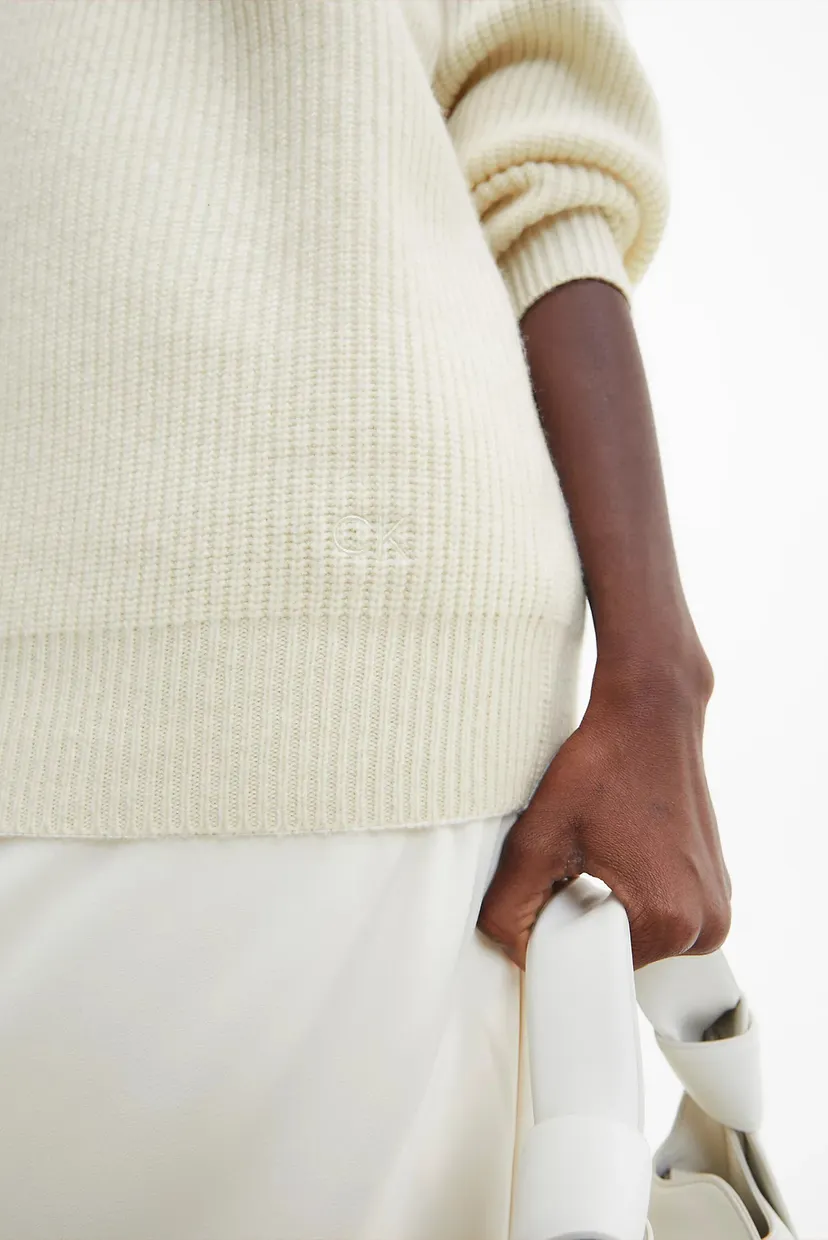 Свитер RECYCLED WOOL CUT OUT SWEATER LS 9