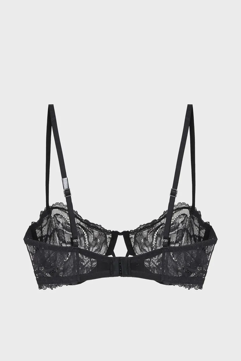 Женский черный бюстгальтер UNLINED BALCONETTE 9