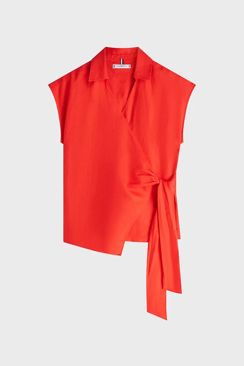 Рубашка с коротким рукавом LINEN KNOT NS TOP 5