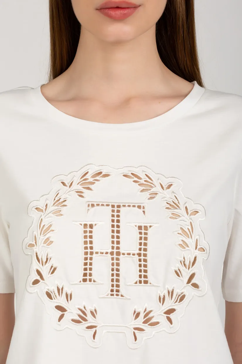 Футболка REG TH APPLIQUE OPEN-NK TEE SS 3