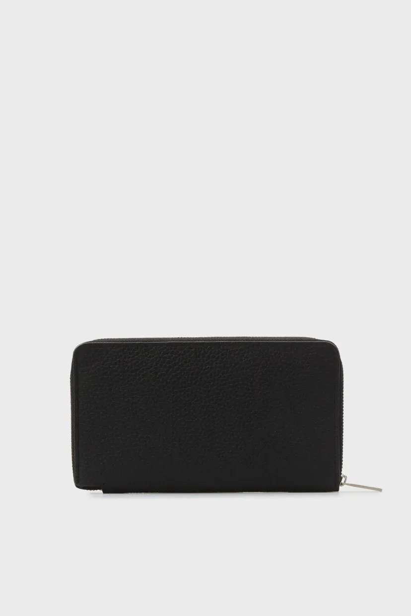 Кошелек/FOIL EMBOSS LONG ZIP FOLD 4