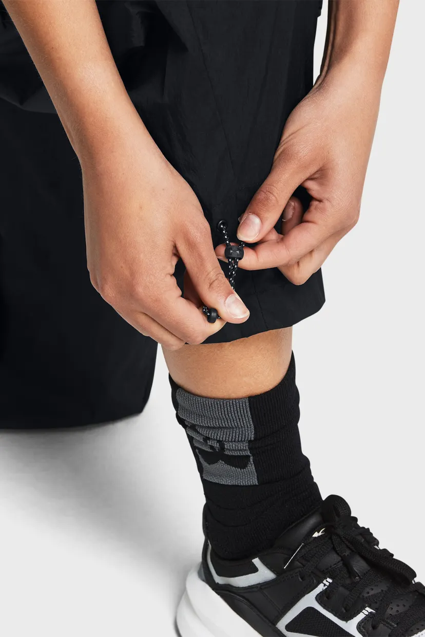 Женские черные спортивные брюки Crinkle Woven Pant 4