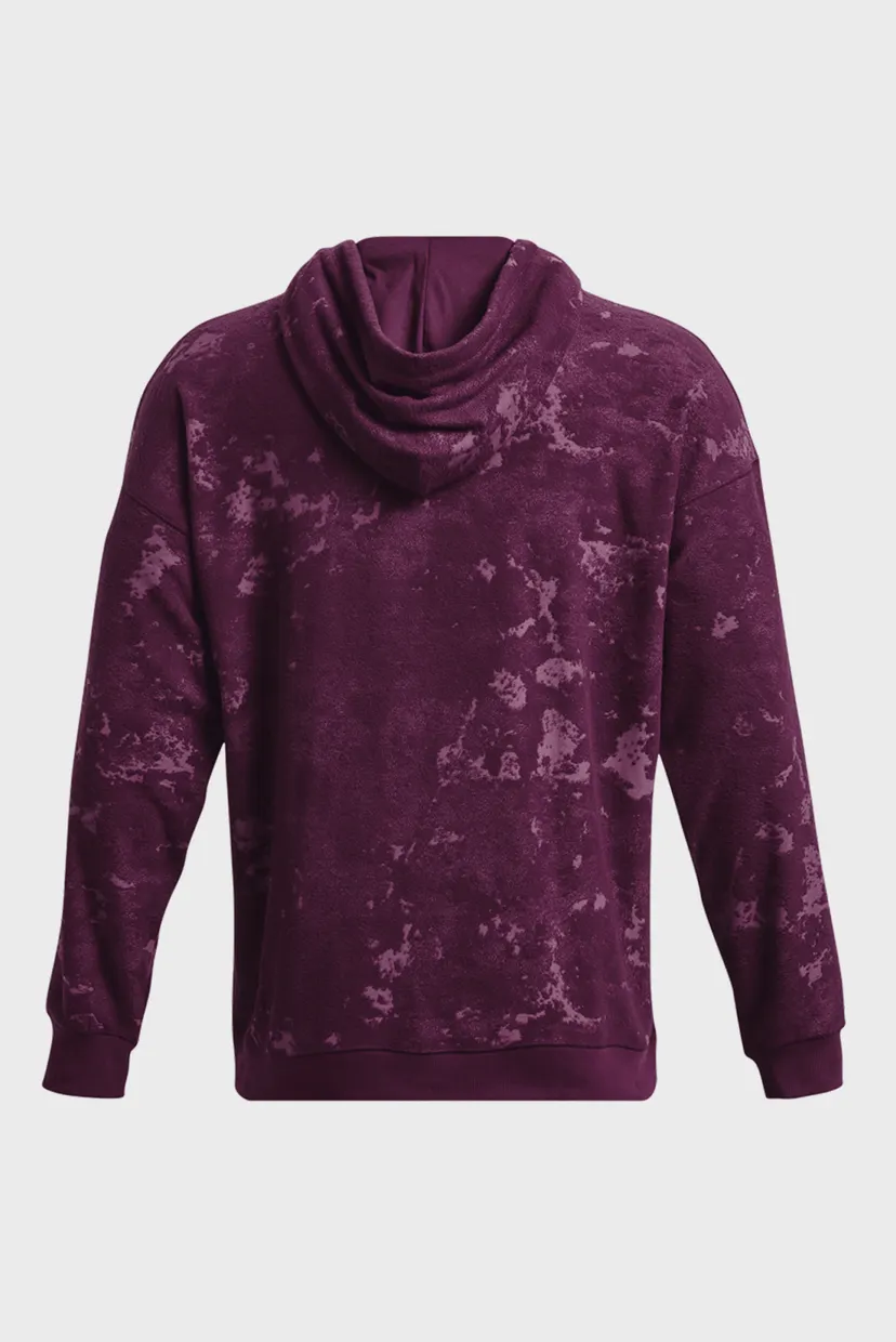 Мужское бордовое худи UA Journey Terry Hoodie 12