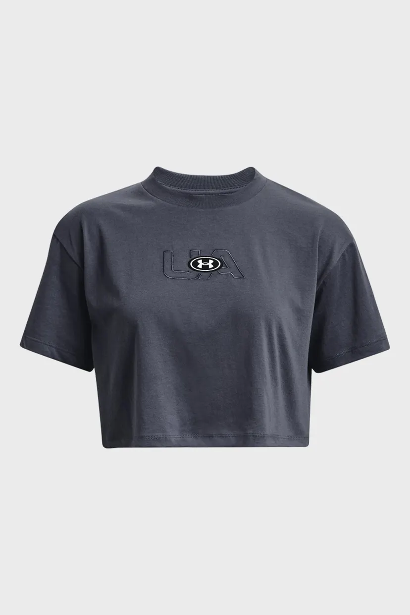Футболка UA BRANDED LOGO CROP SS 5