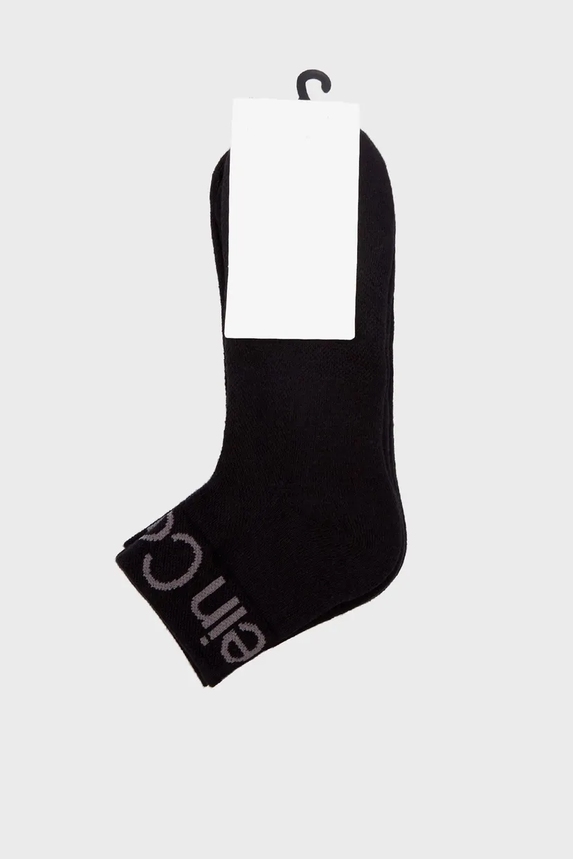 Носки CK MEN QUARTER 3P  LOGO WELT 5