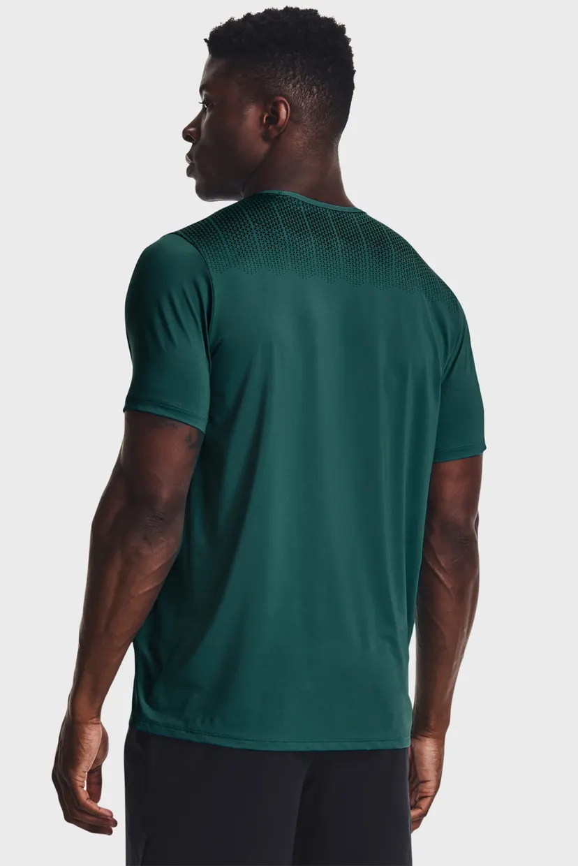 Мужская зеленая футболка UA Armourprint SS 9