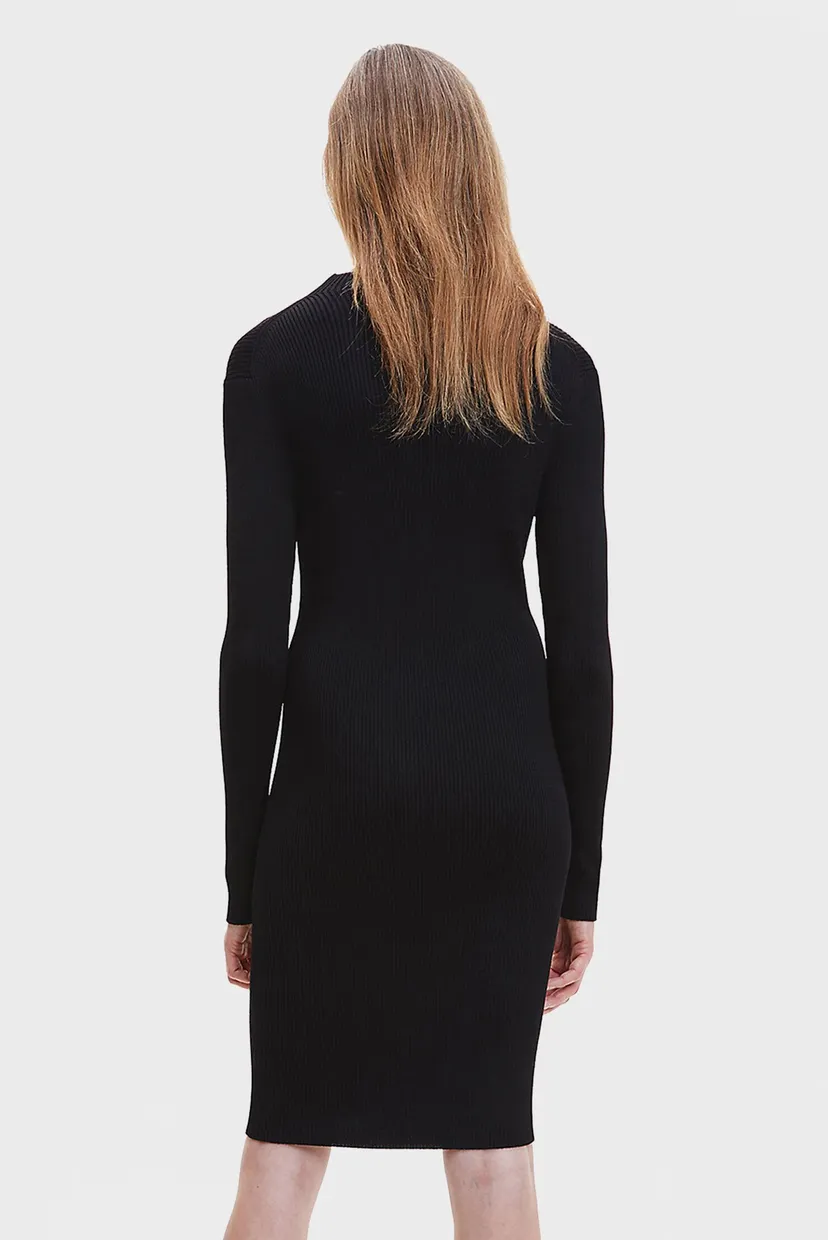 Платье ICONIC RIB MOCK NECK DRESS 3