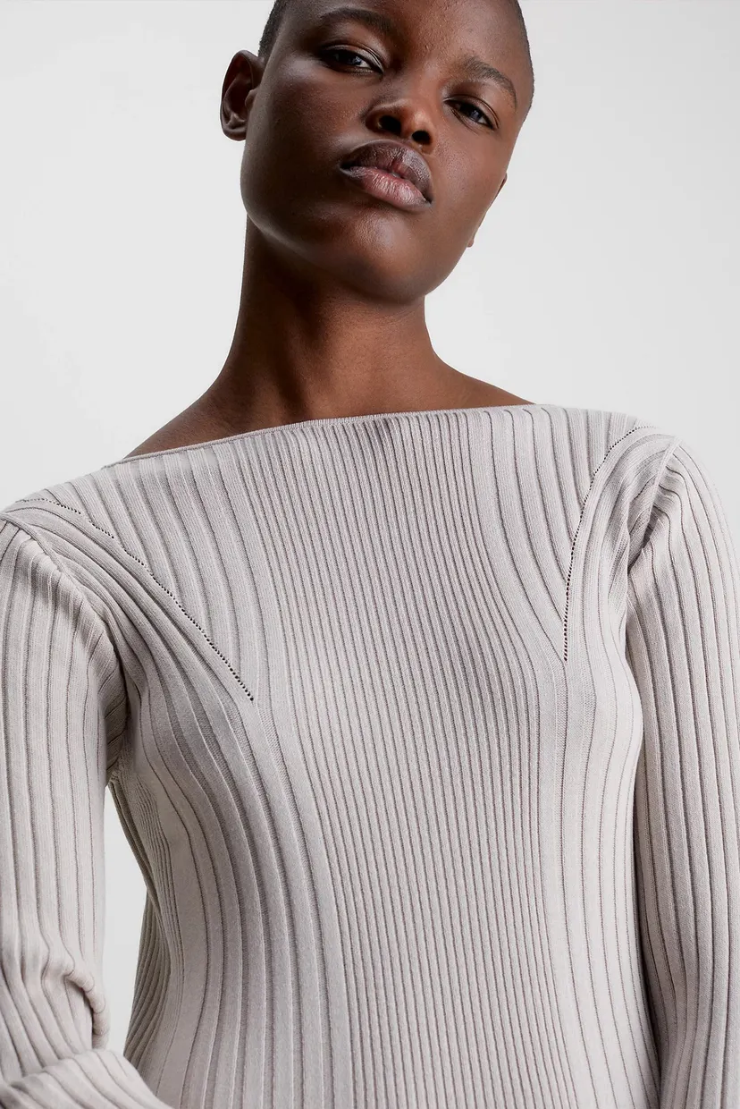 Платье ICONIC RIB OPEN BACK DRESS 8