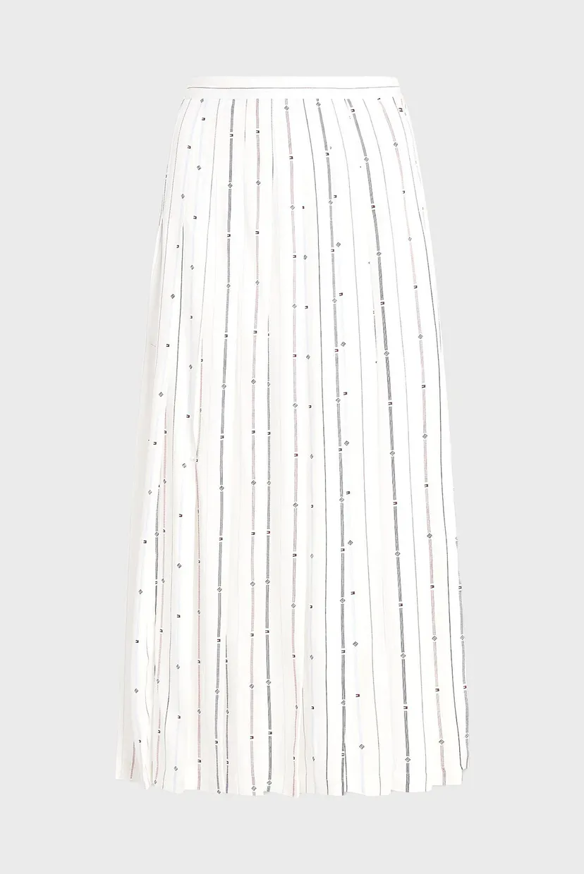 Юбка FOULARD PLEATED MIDI SKIRT 5