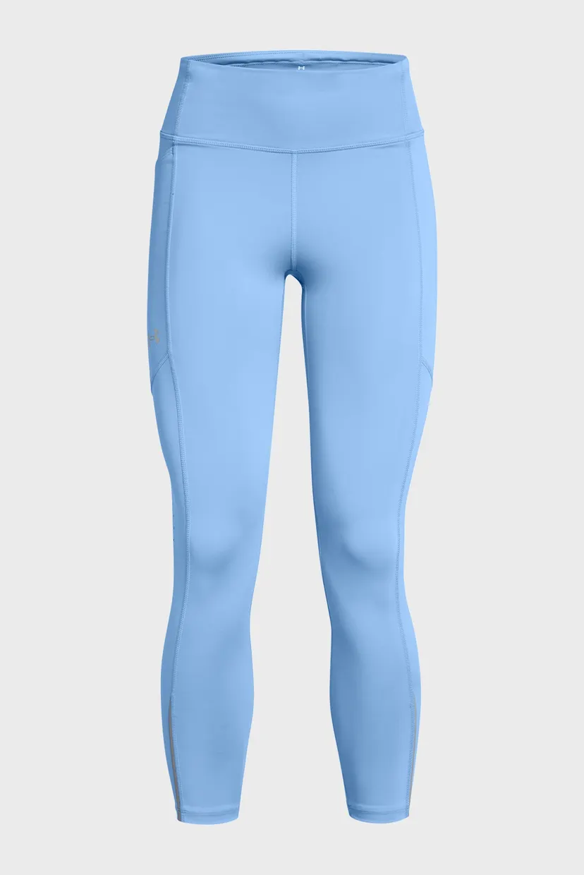 Женские голубые тайтсы UA Launch Ankle Tights 5