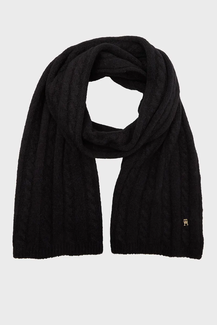 Женский набор аксессуаров (шапка, шарф) TH TIMELESS BEANIE POM&SCARF GP 4