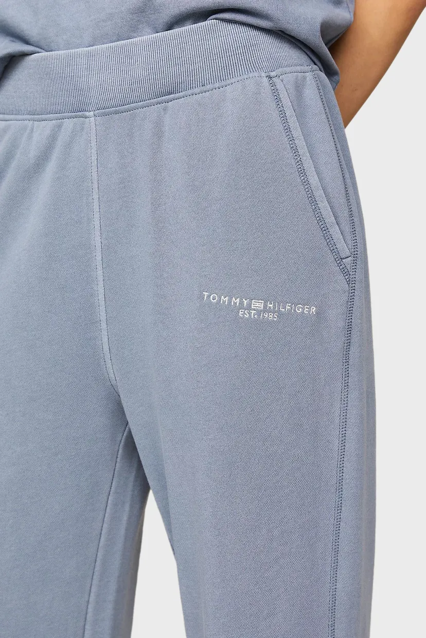 Женские синие спортивные брюки GMD CORP LOGO STR LEG SWTPNTS 4