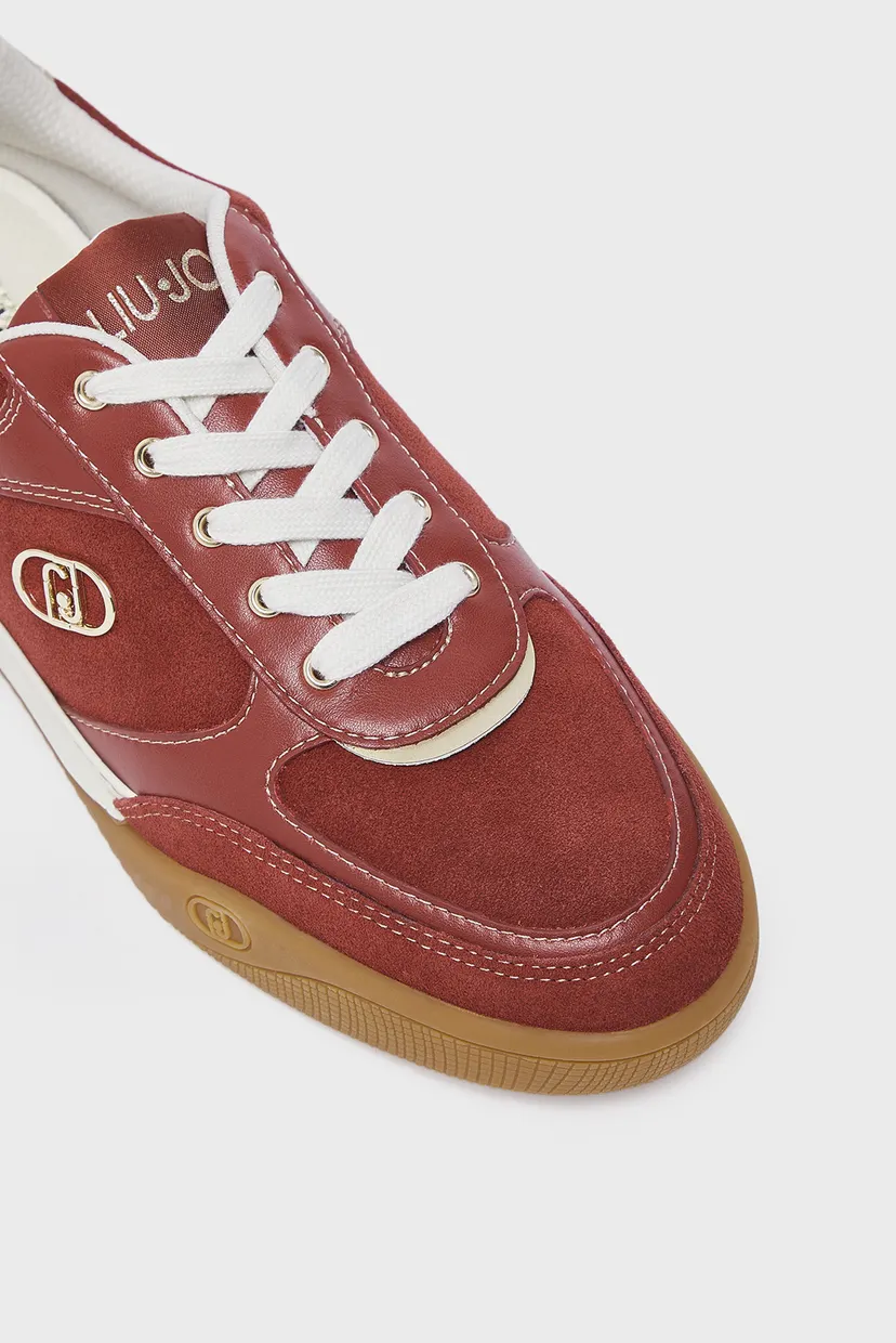 Кроссовки LEWIS 01 - SNEAKER COW SUEDE CALF LEATH LIPSTICK 4