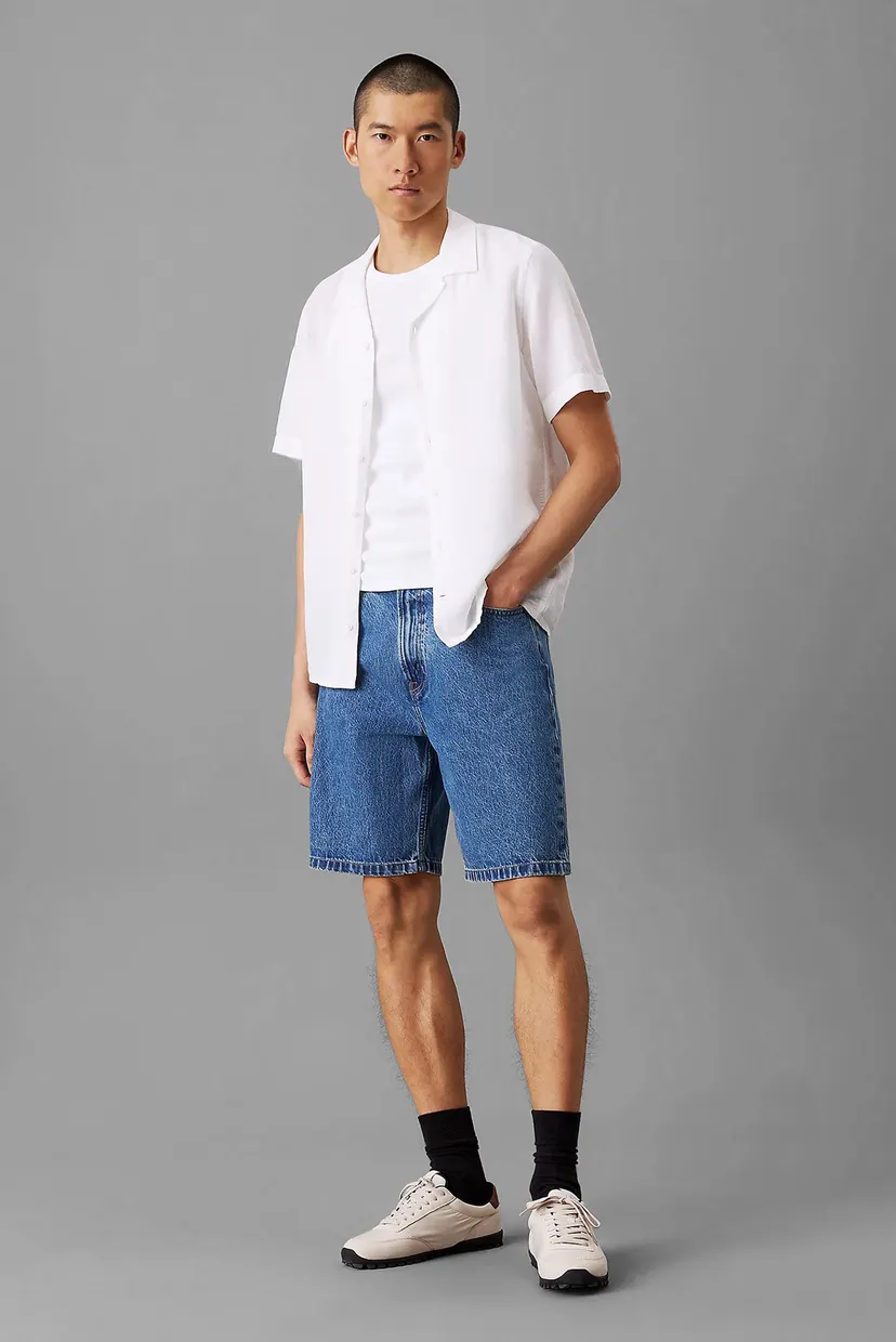 Рубашка с коротким рукавом LINEN COTTON CUBAN S S SHIRT 4