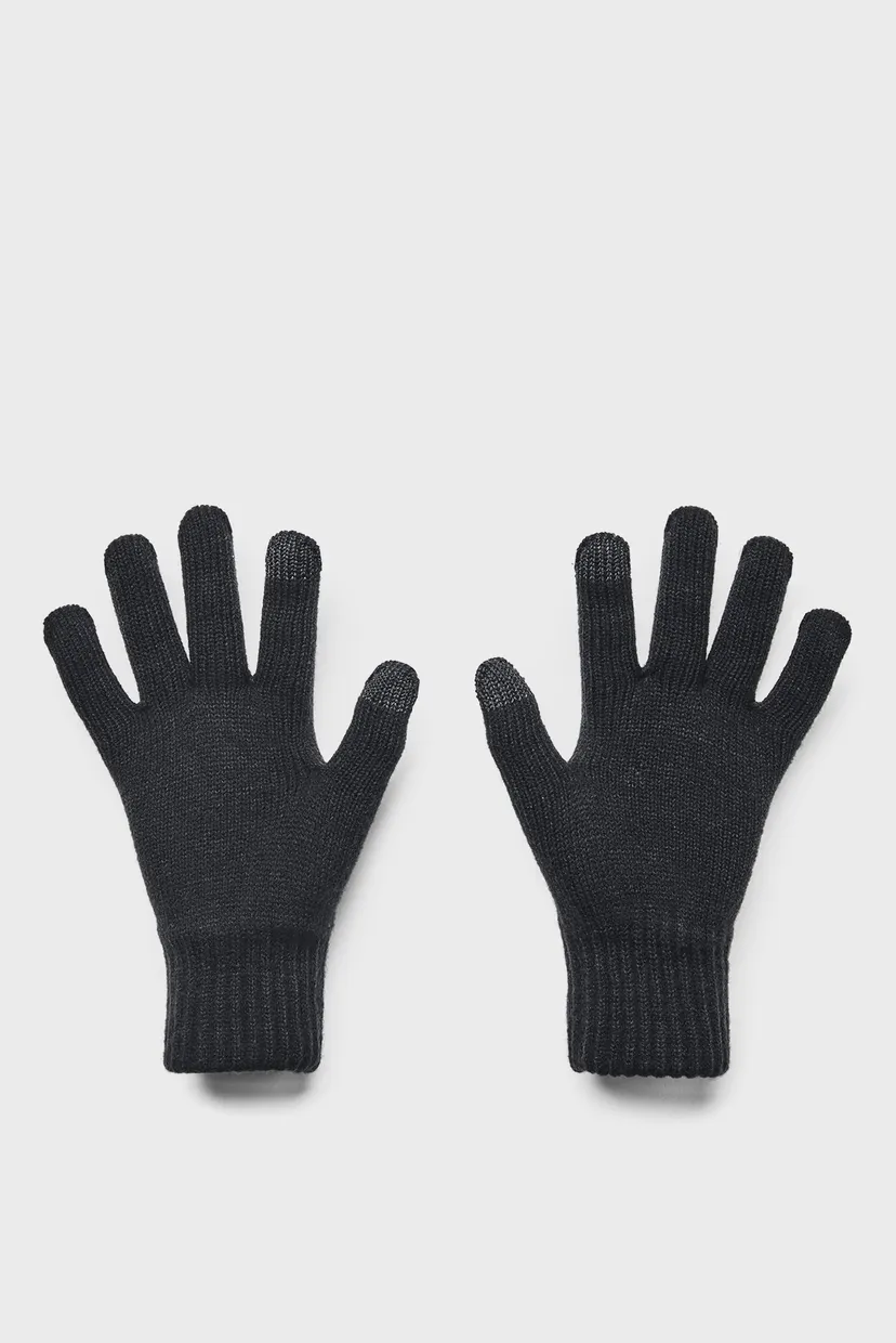 Мужские черные перчатки UA Halftime Gloves 3