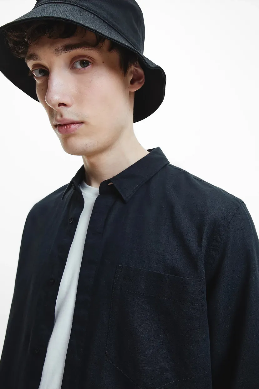 Рубашка LINEN COTTON REGULAR SHIRT 9