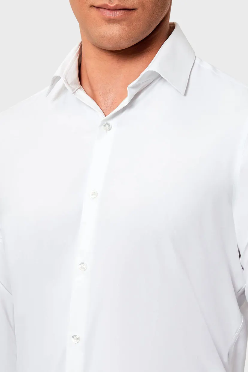Рубашка SLIM PERF WOVEN STR SLD 4