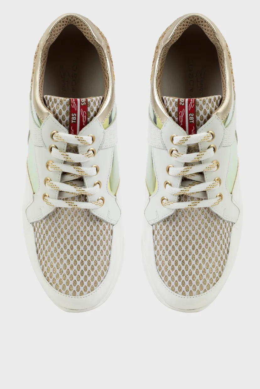 Кроссовки/TBS/ZOUK - SNEAKER PRIMULA IN MESH+GLITTER 4