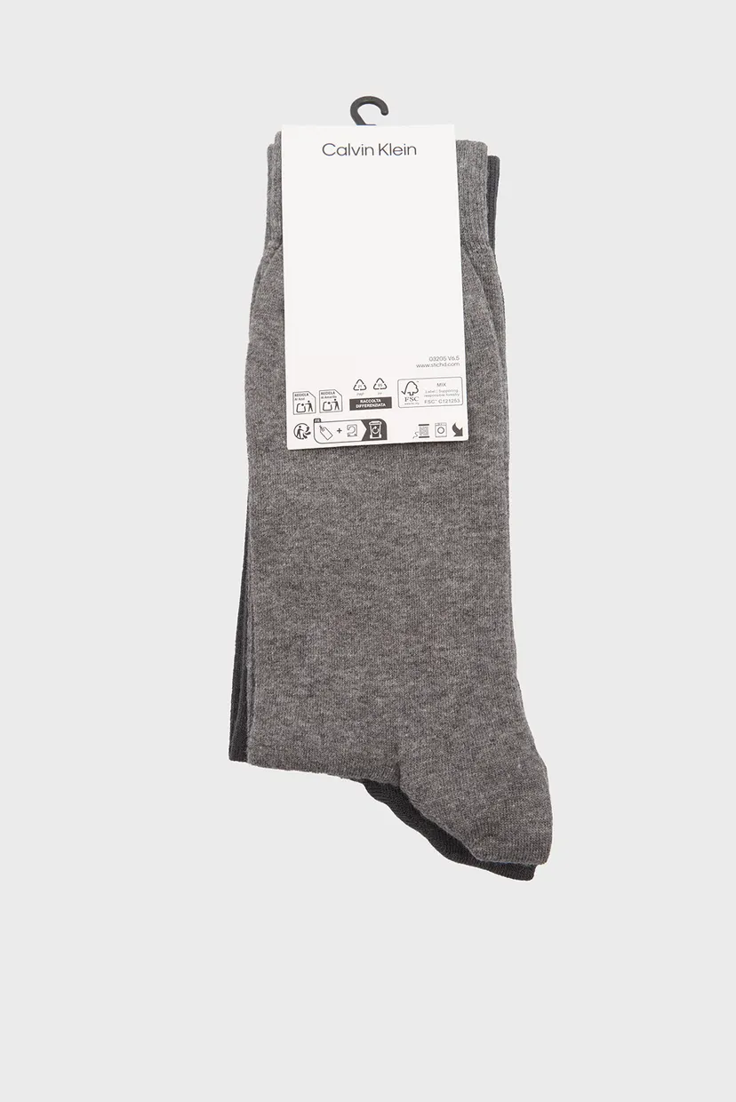 Носки CK MEN SOCK 2P PINSTRIPE 3
