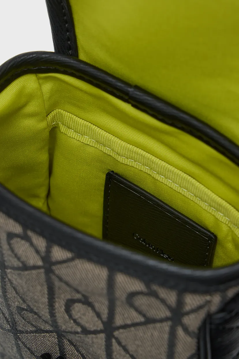 Сумка/MIXED EMBLEM AOP SMALL FLAP REPO 5