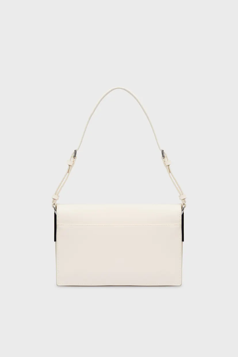 Әйелдерге арналған  ақ сөмке CK ELONGATED SHOULDER BAG 4