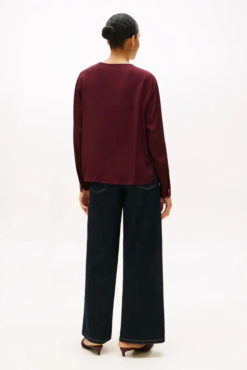 Блузка SOFT VIS LS RELAXED BLOUSE 3