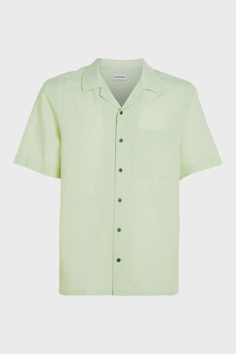 Рубашка с коротким рукавом LINEN COTTON CUBAN S S SHIRT 4
