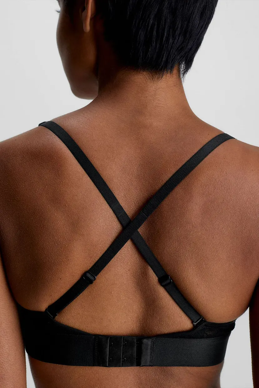 Женский черный бюстгальтер UNLINED BRALETTE 5
