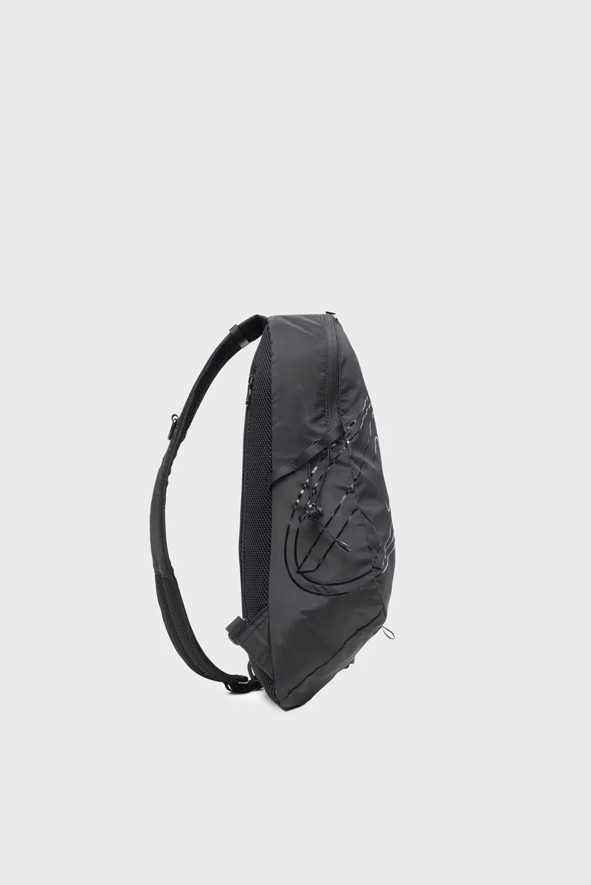Мужская черная сумка DRAPE SLING BAG BACKPACK 3