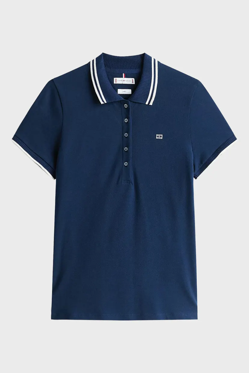 Поло FEMININE SPORTY SLIM POLO SS 5
