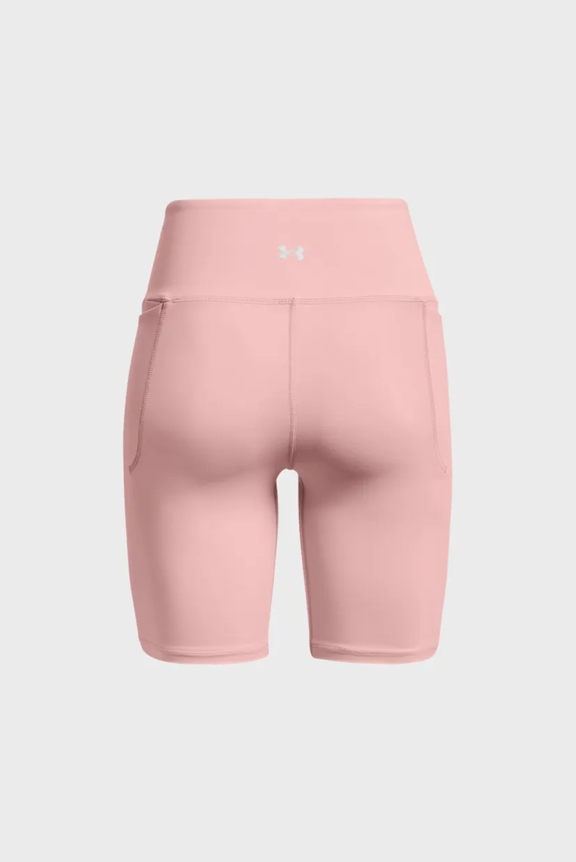 Женские розовые шорты UA Meridian Bike Short 12