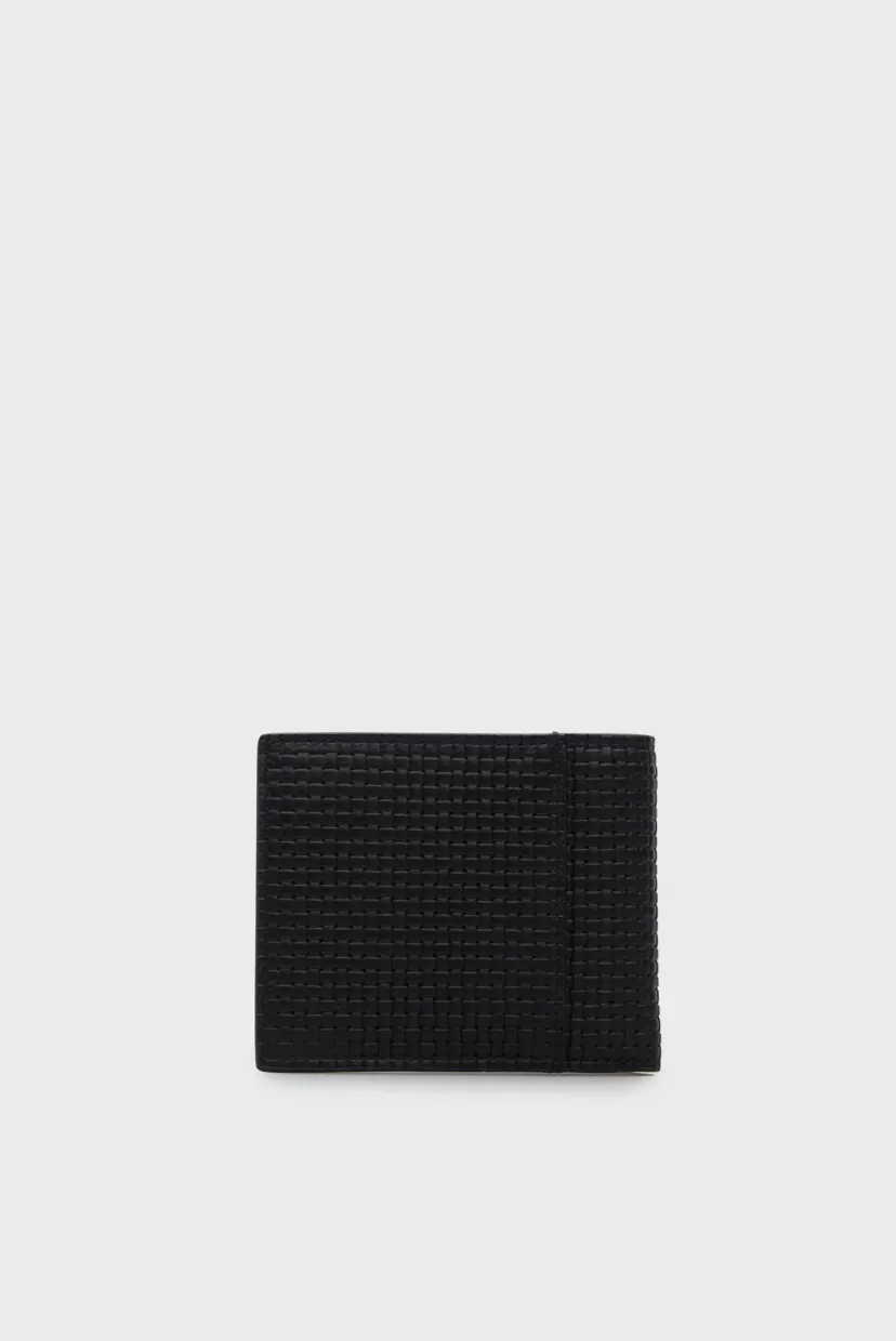 Кошелек EMBOSSED WOVEN BILLFOLD W  COIN 4