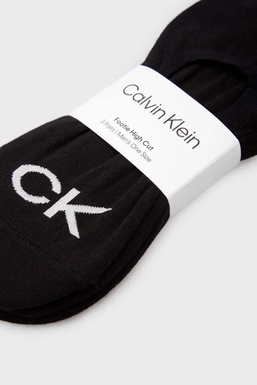 Следы CK MEN FOOTIE HIGH CUT 3P LOGO 5
