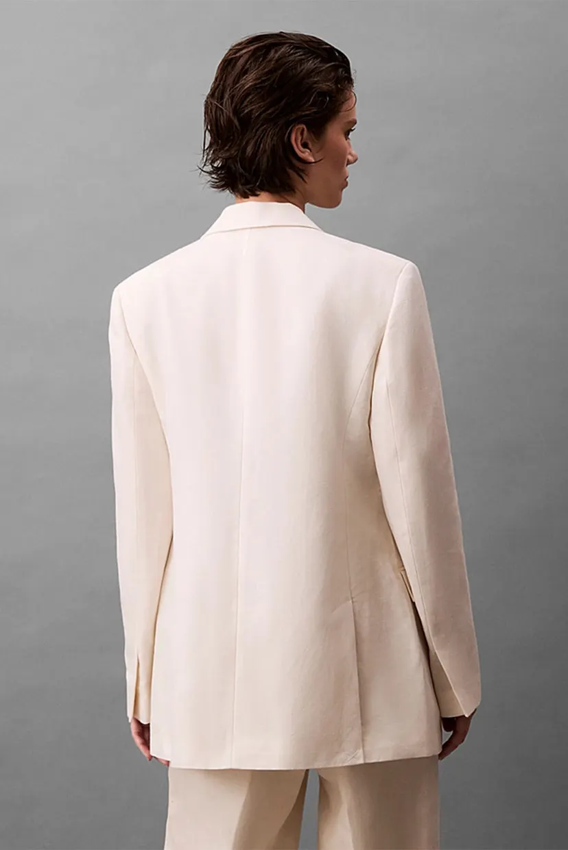 Пиджак RELAXED LINEN DB BREASTED BLAZER 3