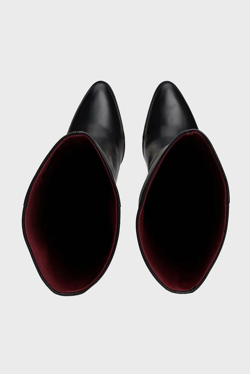 Сапоги HIGH COWBOY HEEL BOOT LEATHER 4