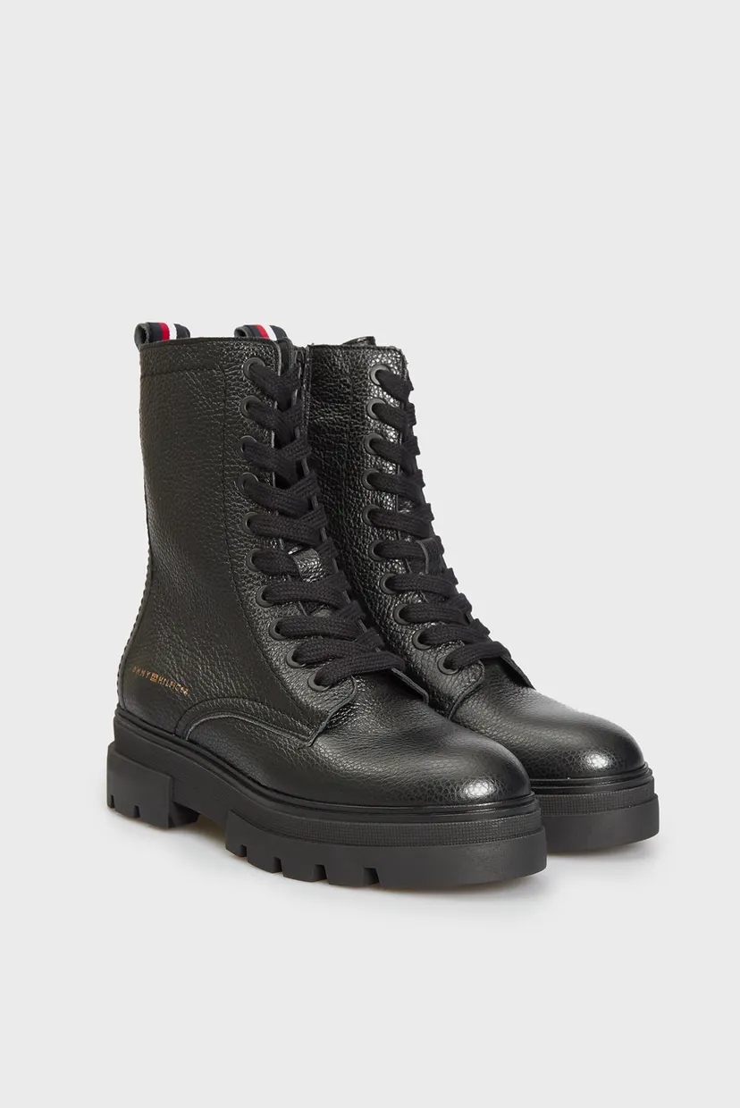 Ботинки MONOCHROMATIC LACE UP BOOT 7