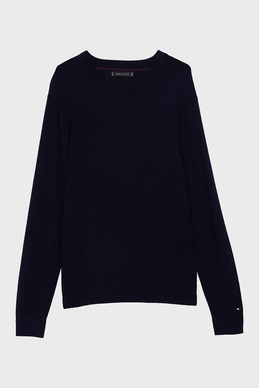 Мужской темно-синий джемпер DC COTTON LYOCELL CREWNECK 5