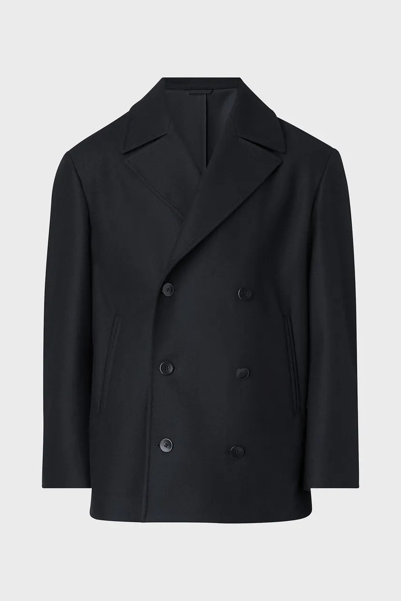 Пальто BONDED WOOL PEACOAT 5