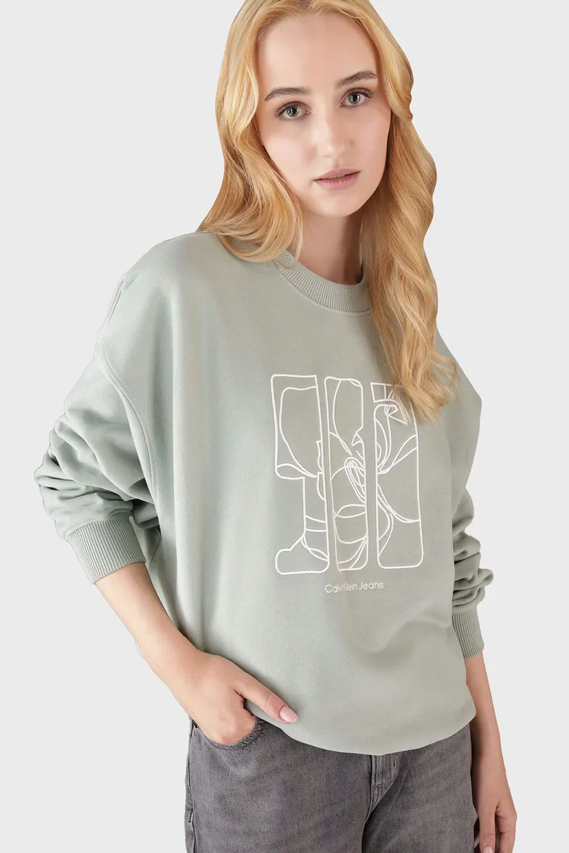 Свитшот EMBROIDERED AW OVERSIZED CN 4