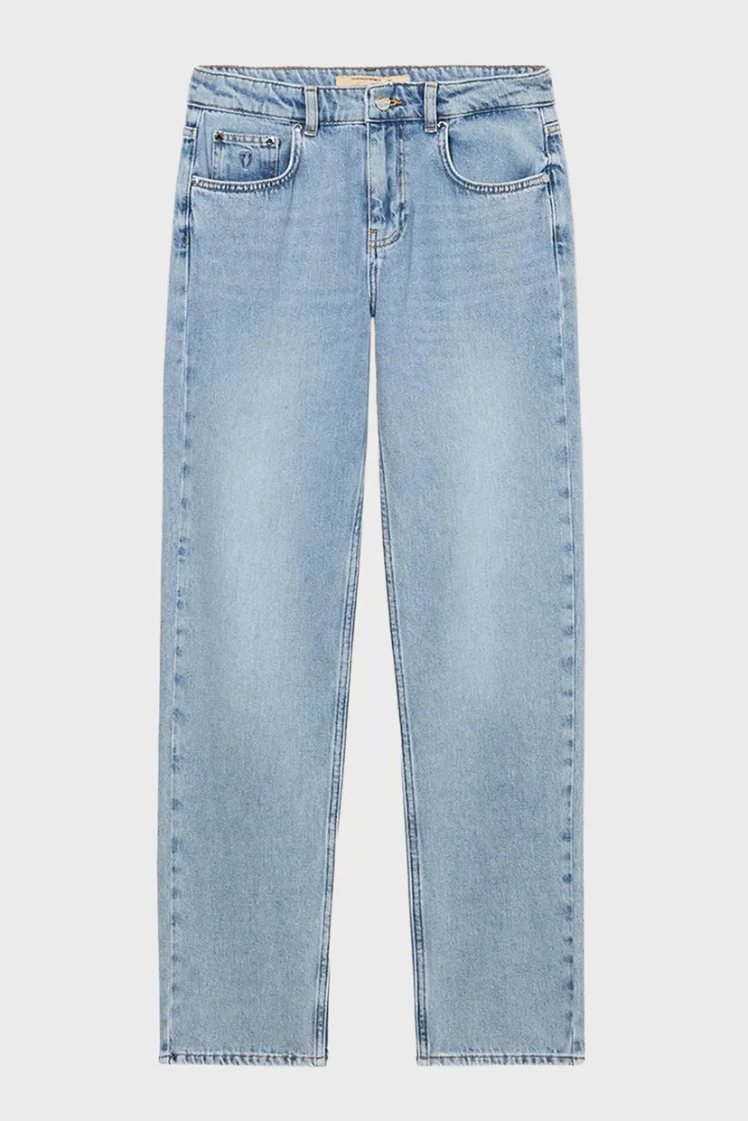 Джинсы WJ190D91 5 POCKET 190 STRAIGHT - BLUE SUPER STONE WASH DENIM 5