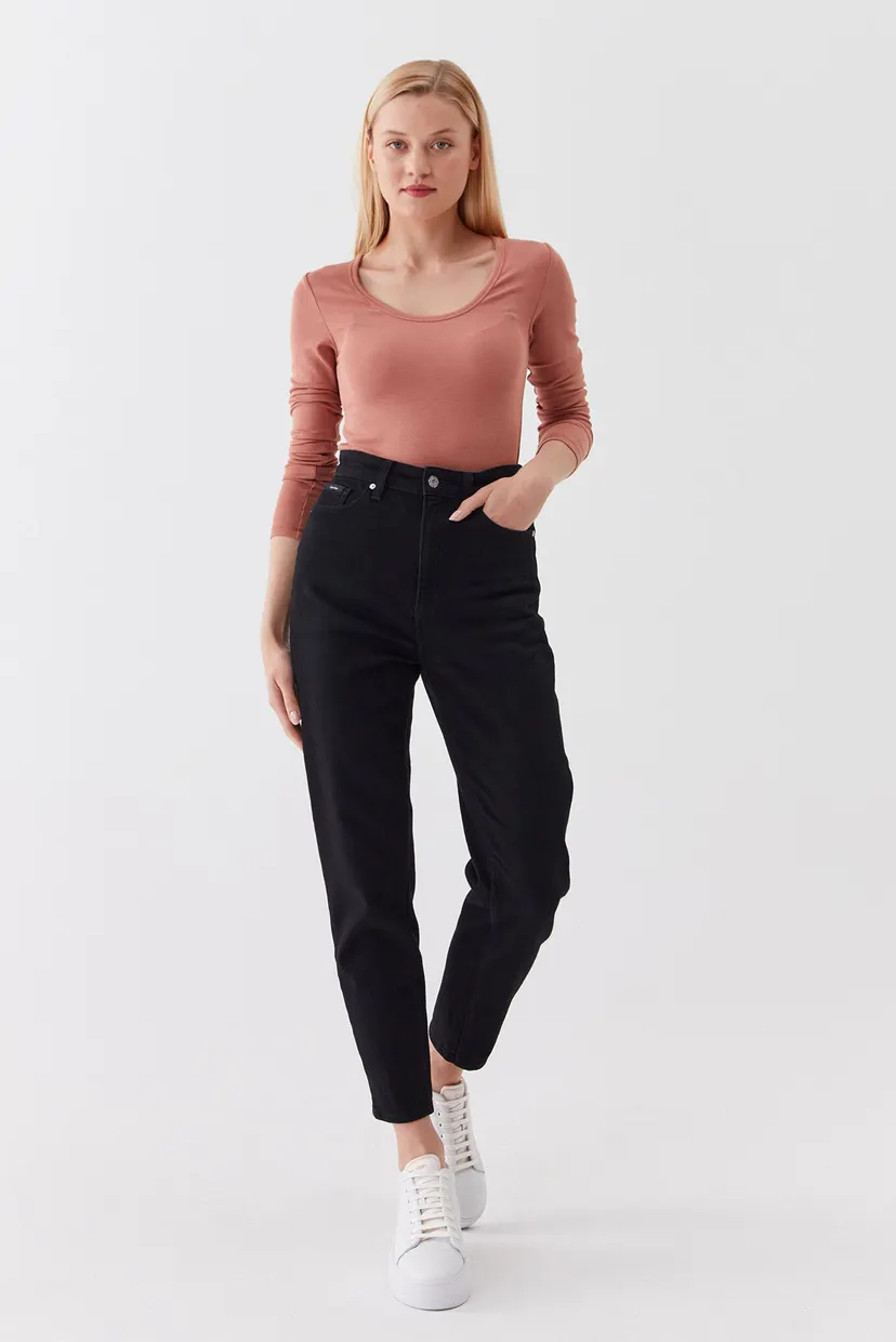 Лонгслив MODAL RIB SCOOP NECK LS TOP 3