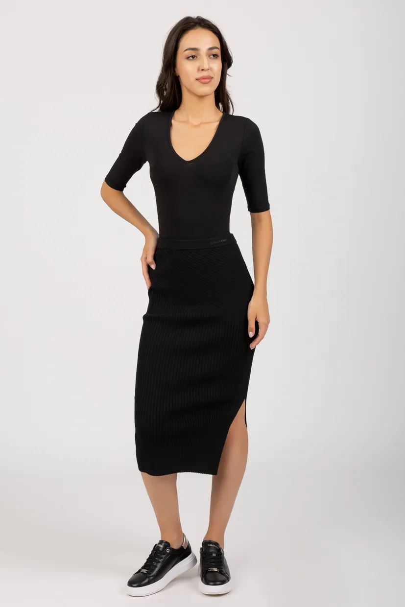 Боди TONAL LOGO V NECK JERSEY BODY 5
