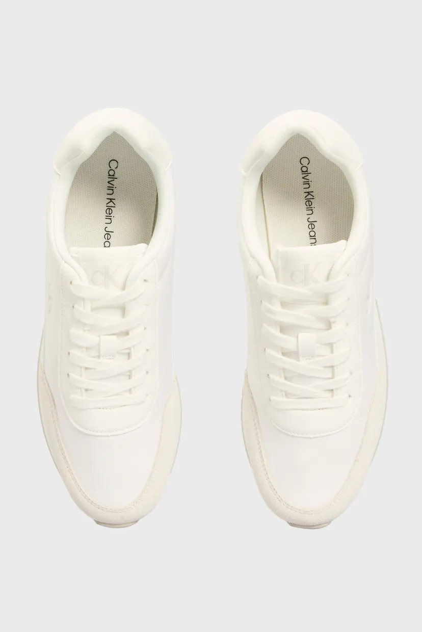 Женские белые кроссовки RETRO RUNNER LOW LACEUP CANVAS 4