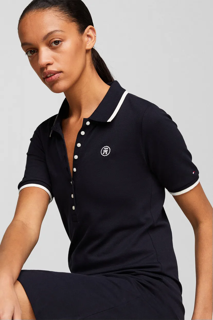Платье SLIM SMD TIPP LYCLL POLO DRES SS 3