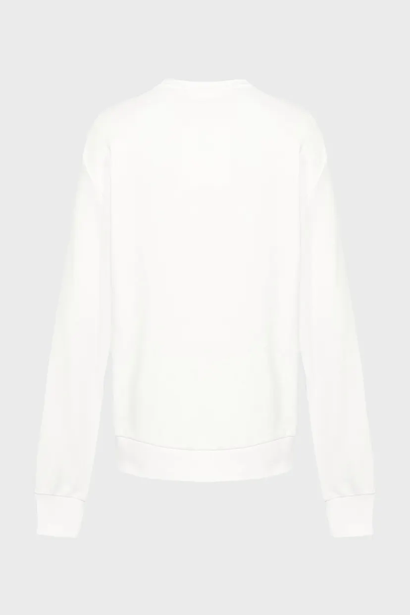 Мужской белый свитшот CUT OUT SHADOW LOGO SWEATSHIRT 6