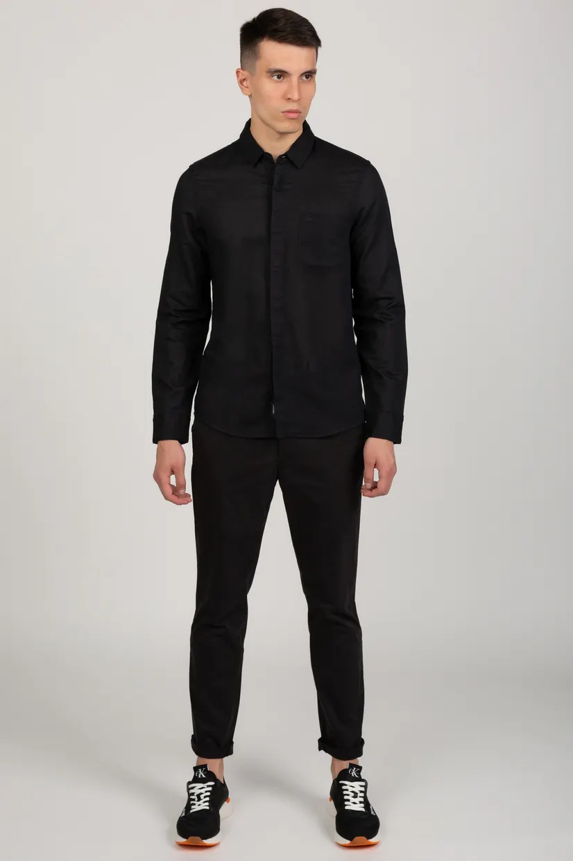 Рубашка LINEN COTTON REGULAR SHIRT 5
