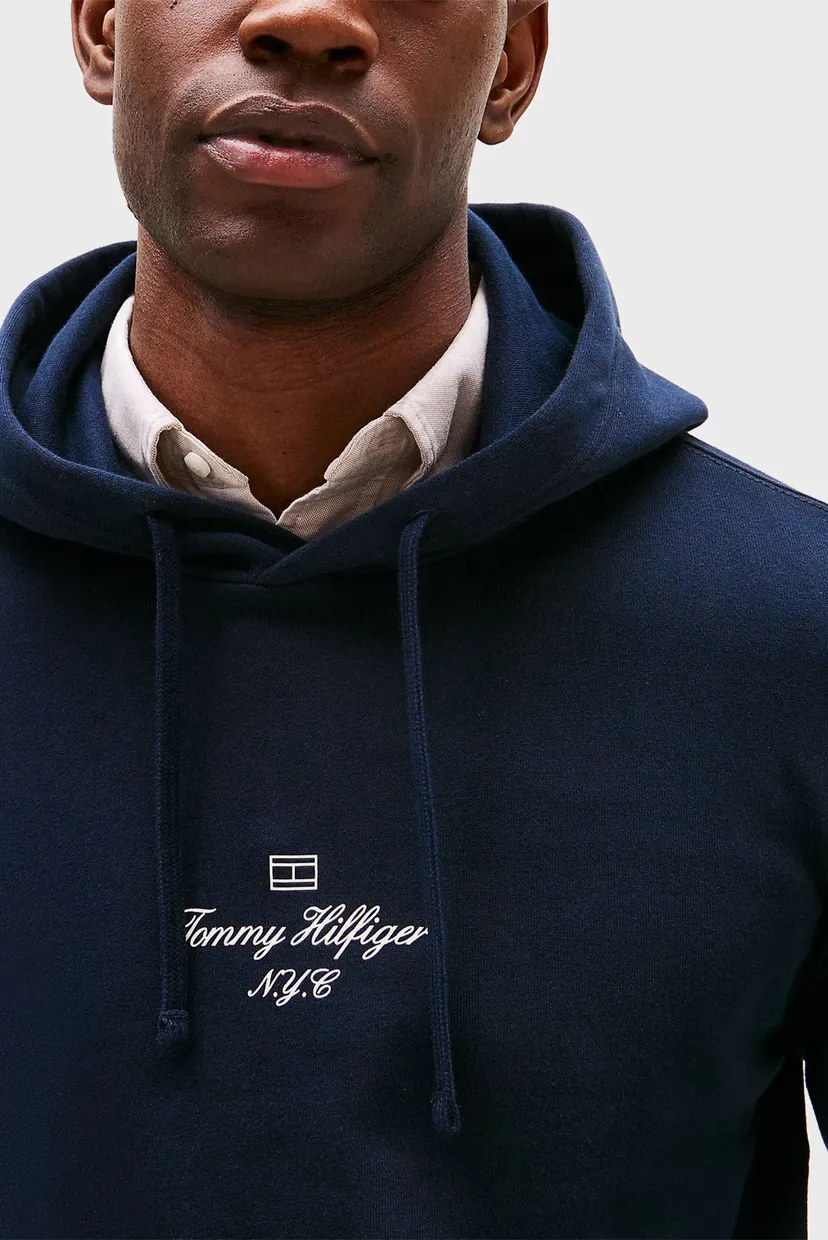 Худи/OUTLINE FLAG SCRIPT HOODIE 4