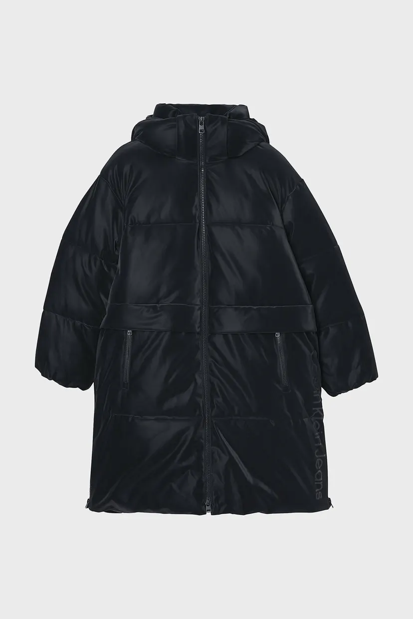 Куртка демисезонная FAUX SUEDE OVERSIZED PUFFER 10